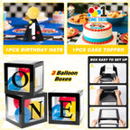 Z1juce Fast One Birthday Decorations for Boys - 1st Race Car Theme Party Supplies