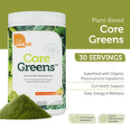Zahler Core Greens Powder - Organic Greens Superfood (Citrus) | Spirulina, Chlorella & More