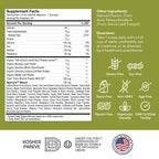 Zahler Core Greens Powder - Organic Greens Superfood (Citrus) | Spirulina, Chlorella & More