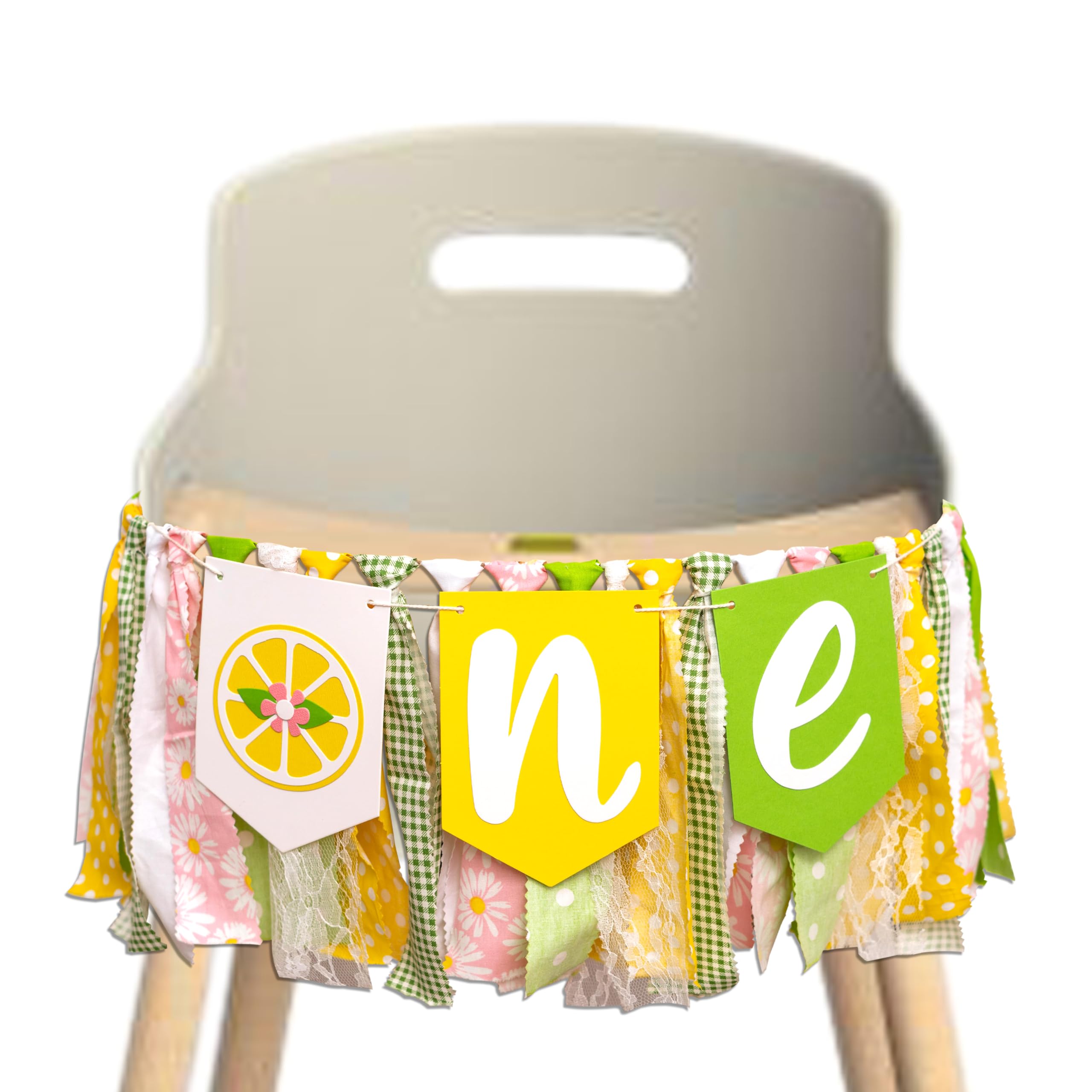 ZAIBIANHAO Lemon First Birthday Banner – Lemonade 1st Birthday Party Decor