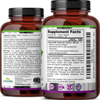 Zazzee USDA Organic Milk Thistle 30:1 Extract - 7500 mg, 120 Veg Capsules