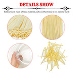 ZBYDNG 260q Clear Long Balloons – Arch, Twisting & Balloon Animals (100pcs)