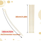 ZBYDNG 260q Clear Long Balloons – Arch, Twisting & Balloon Animals (100pcs)