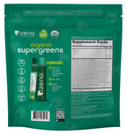 Zena Nutrition Organic Super Greens Powder — 70+ Superfoods, 0 Sugar, 30 Packets