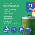 Zena Nutrition Organic Super Greens Variety Pack – 70+ Superfoods, 0 Sugar