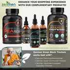 Zenmen Organic Green Black Walnut Hull Tincture – Highly Potent Formula, Antioxidants, 2.32 oz / 60 ml – Vegan – Made in USA