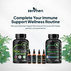 Zenmen Organic Sweet Wormwood Extract (Artemisia Annua) — Immune Support & Antioxidants | 2.32 oz / 60 ml, Vegan, Made in USA