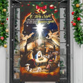 Zeptrix Nativity Christmas Door Cover – Large 71x35 in Polyester Outdoor Banner