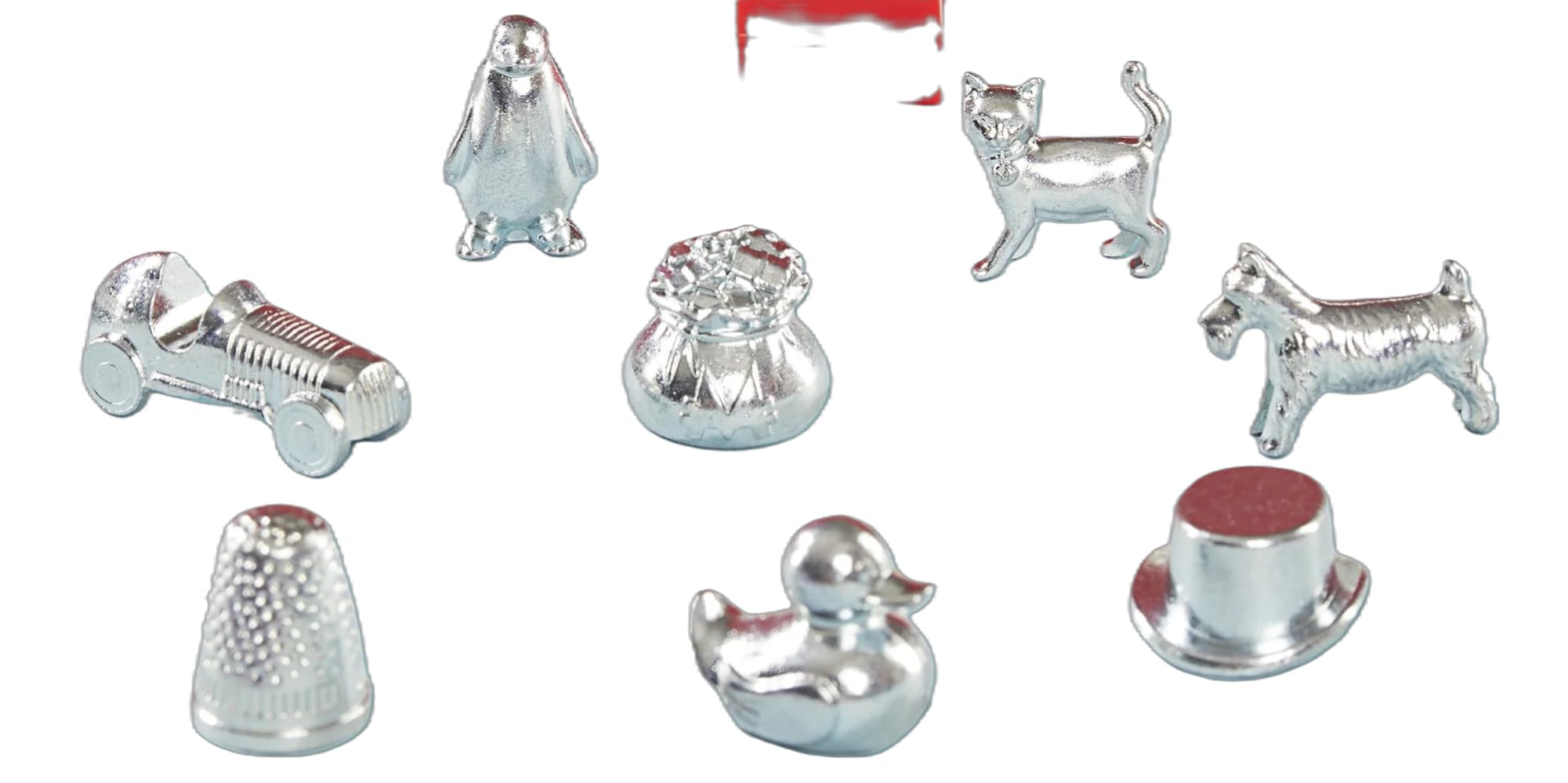 ZETEADE Eight-Piece Board Game Replacement Tokens for Monopoly | Family Fun