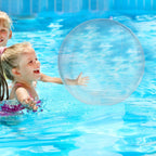 Zhanmai 6-Pack 16-Inch Clear Beach Balls | Inflatable Pool Balloons for Beach Parties & Luau Decor