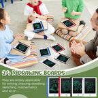 Zhehao 24 Pack LCD Mini Writing Tablet for Kids – 4.5-inch Doodle Board, Erasable & Reusable, Party Favors & Classroom Gifts