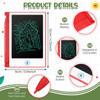 Zhehao 24 Pack LCD Mini Writing Tablet for Kids – 4.5-inch Doodle Board, Erasable & Reusable, Party Favors & Classroom Gifts