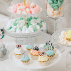 ZHUOWEISM 30Pcs Straight Outta 2001 Cupcake Toppers – Glitter 25th Birthday Picks, Silver