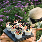 ZHUOWEISM 30Pcs Black Glitter 85th Birthday Cupcake Toppers – Straight Outta 1941
