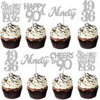 ZHUOWEISM 30Pcs 95th Birthday Cupcake Toppers Glitter — Straight Outta 1931