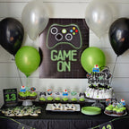 ZHUOWEISM 25 PCS Video Game Cupcake Toppers – Game On Cake Topper & Cupcake Picks for Gamer Parties