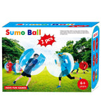 ZHUYNXIR 2 PC Sumo Ball – 48in Inflatable Bumper Balls for Outdoor Play