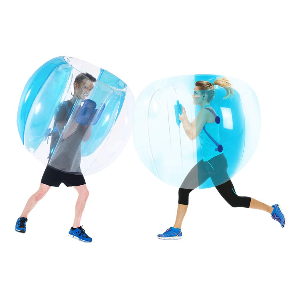 ZHUYNXIR 2 PC Sumo Ball – 48in Inflatable Bumper Balls for Outdoor Play