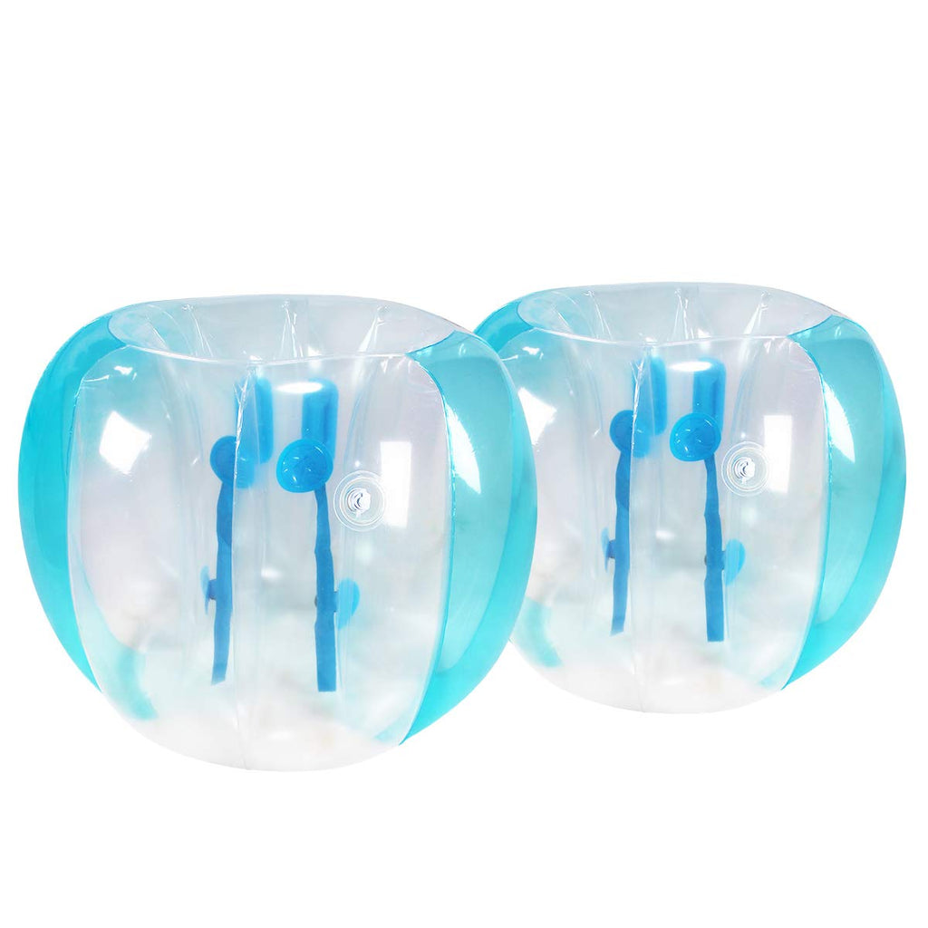 ZHUYNXIR 2 PC Sumo Ball – 48in Inflatable Bumper Balls for Outdoor Play