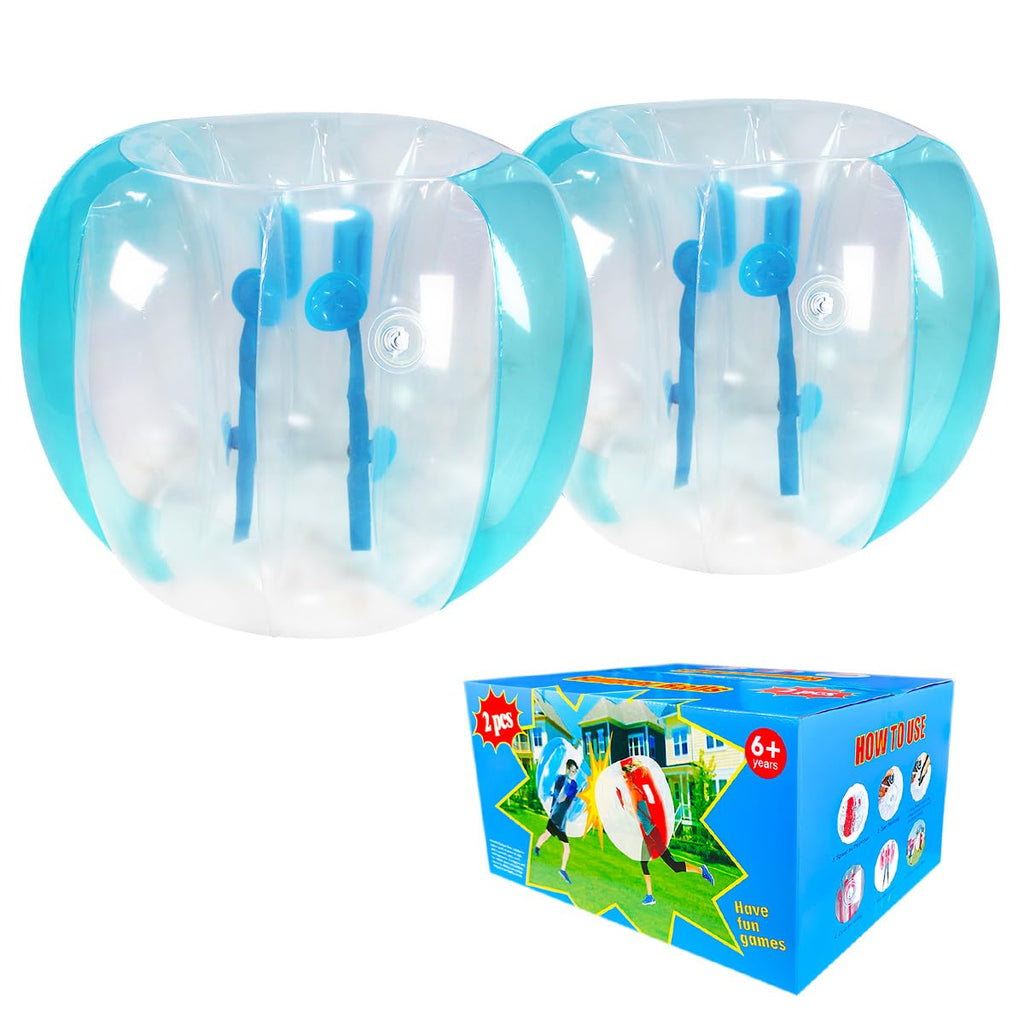 ZHUYNXIR 2 PC Sumo Ball – 48in Inflatable Bumper Balls for Outdoor Play
