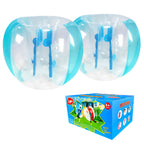 ZHUYNXIR 2 PC Sumo Ball – 48in Inflatable Bumper Balls for Outdoor Play