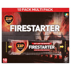 10 x Zip Firestarter Log 400G