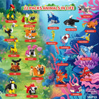 Zitetbolo 22-Pack 3-in-1 Animal Building Blocks | Party Favors & Classroom Prizes for Kids (Ages 6-12)