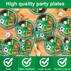 ZOIIWA Sports Party Tableware Set – All Star Plates, Napkins & Table Cover
