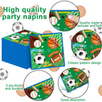 ZOIIWA Sports Party Tableware Set – All Star Plates, Napkins & Table Cover