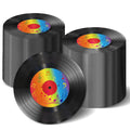 ZOIIWA 100 Pcs Vinyl Record Themed Napkins – 50s Retro Rock Party Supplies