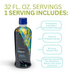 Youngevity ZRadical Fucoidan: Organic Maritech Extract + Cofactors | Immune Support | 32 fl oz x4