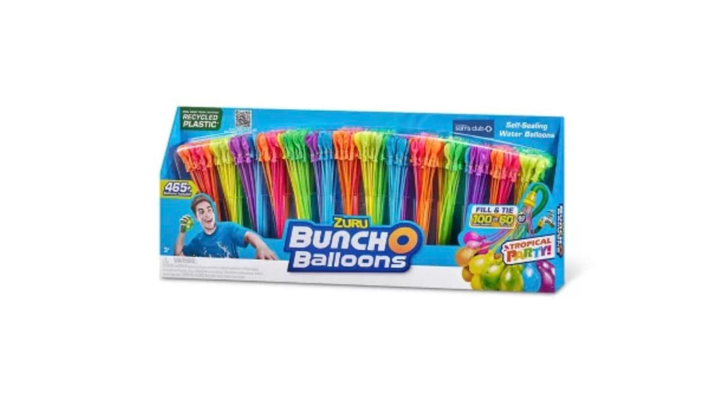 ZURU Bunch O Balloons 465 Rapid-Fill Self-Tying Water Balloons (14 Stems)