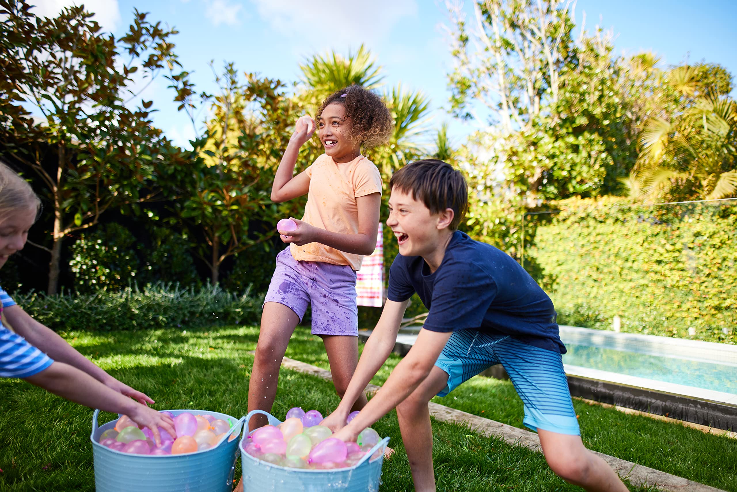 ZURU Bunch O Balloons Tropical Party Pack – 8 Clusters, 265 Water Bombs