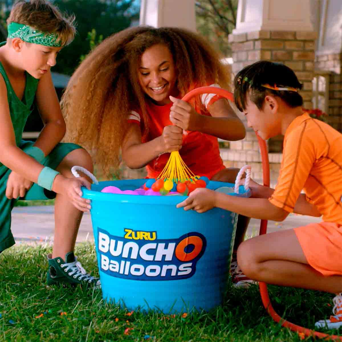 ZURU Self-Seal Water Balloons – Rapid Fill, Self-Tying, 100-Balloon Pack